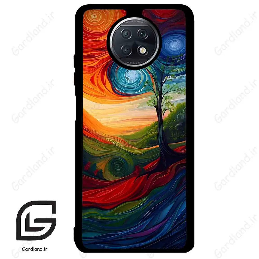 قاب گوشی شیائومی ردمی نوت 9 تی (Redmi Note 9T (Note 9 5g) ) طرح طبیعت کد 2002
