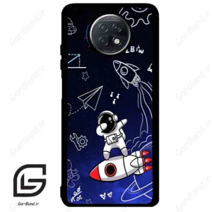 قاب گوشی شیائومی ردمی نوت 9 تی (Redmi Note 9T (Note 9 5g) ) طرح فضانورد کد 2012