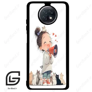 قاب گوشی شیائومی ردمی نوت 9 تی (Redmi Note 9T (Note 9 5g) ) طرح دخترانه کد 2027
