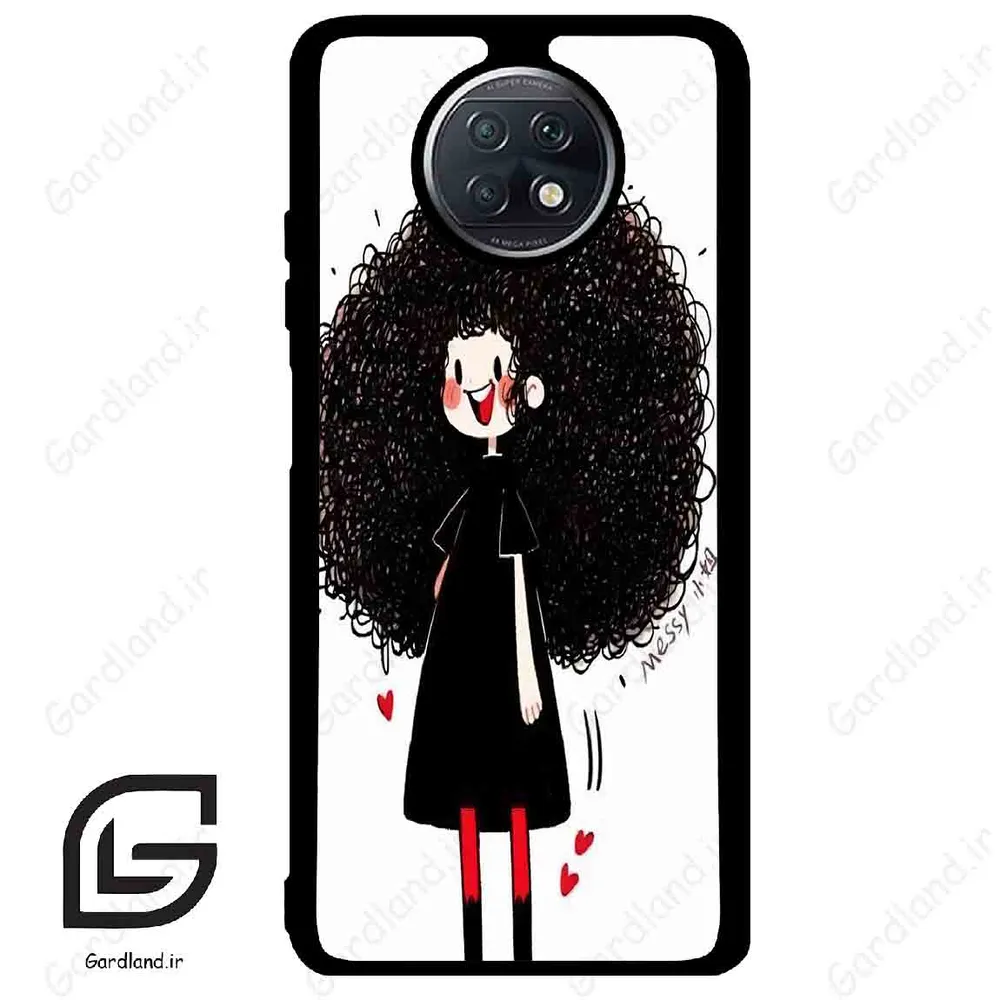 قاب گوشی شیائومی ردمی نوت 9 تی (Redmi Note 9T (Note 9 5g) ) طرح دخترانه کد 2031