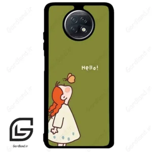 قاب گوشی شیائومی ردمی نوت 9 تی (Redmi Note 9T (Note 9 5g) ) طرح دخترانه کد 2044
