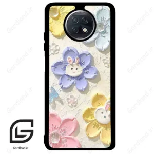 قاب گوشی شیائومی ردمی نوت 9 تی (Redmi Note 9T (Note 9 5g) ) طرح گل کد 2046