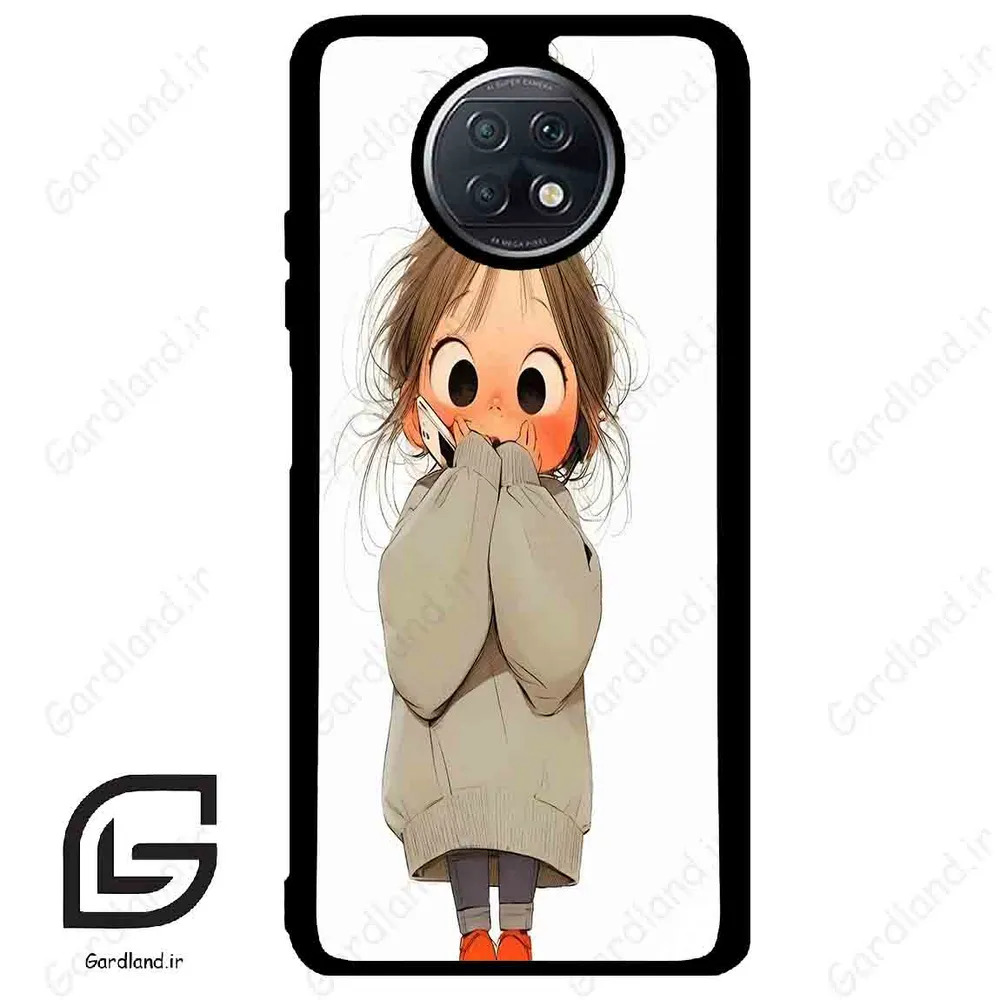قاب گوشی شیائومی ردمی نوت 9 تی (Redmi Note 9T (Note 9 5g) ) طرح دخترانه کد 2054