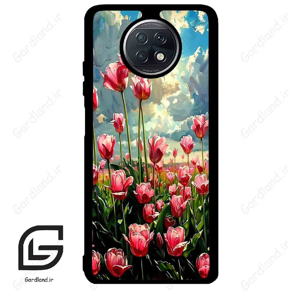 قاب گوشی شیائومی ردمی نوت 9 تی (Redmi Note 9T (Note 9 5g) ) طرح گل کد 2055