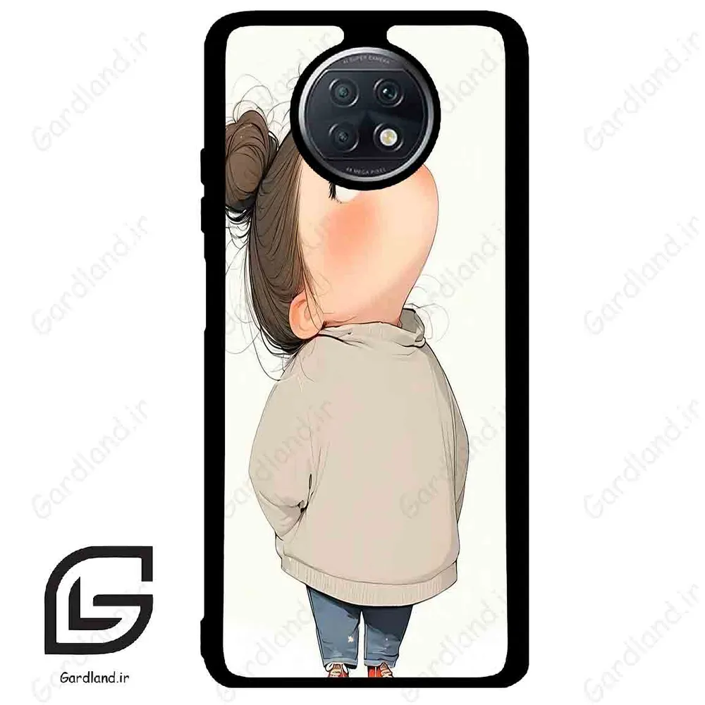 قاب گوشی شیائومی ردمی نوت 9 تی (Redmi Note 9T (Note 9 5g) ) طرح دختر کد 2057