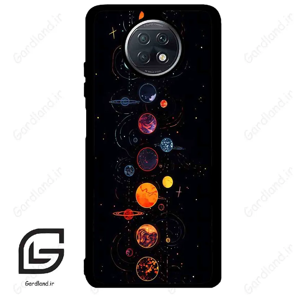 قاب گوشی شیائومی ردمی نوت 9 تی (Redmi Note 9T (Note 9 5g) ) طرح کهکشان کد 2062