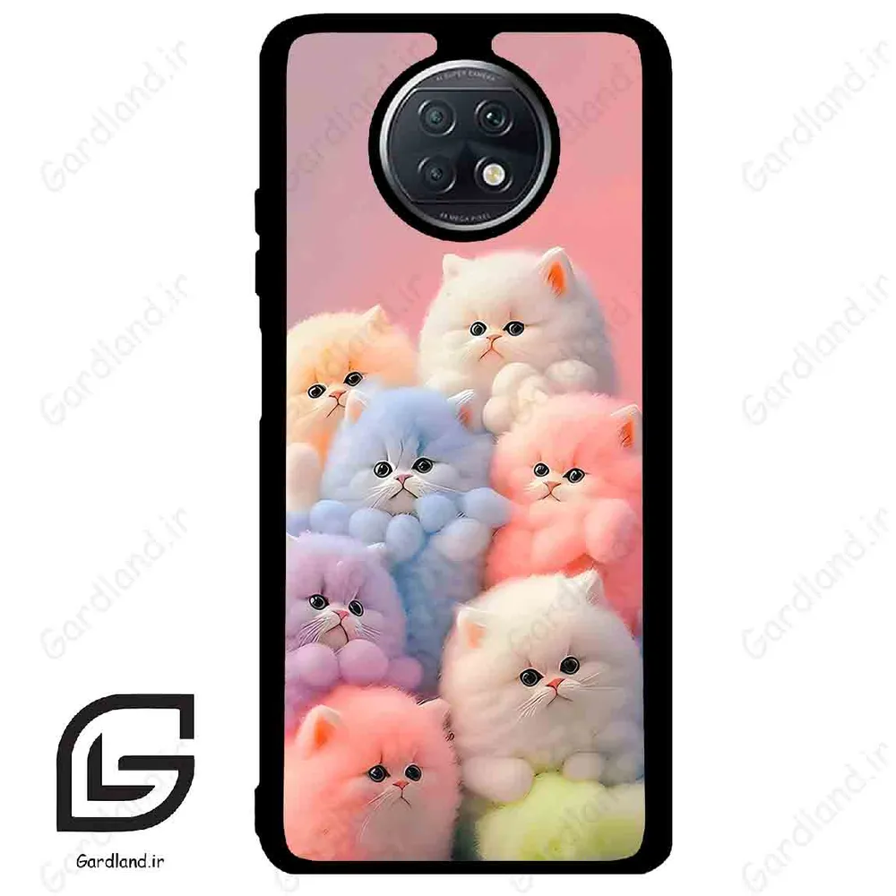 قاب گوشی شیائومی ردمی نوت 9 تی (Redmi Note 9T (Note 9 5g) ) طرح گربه کد 2073