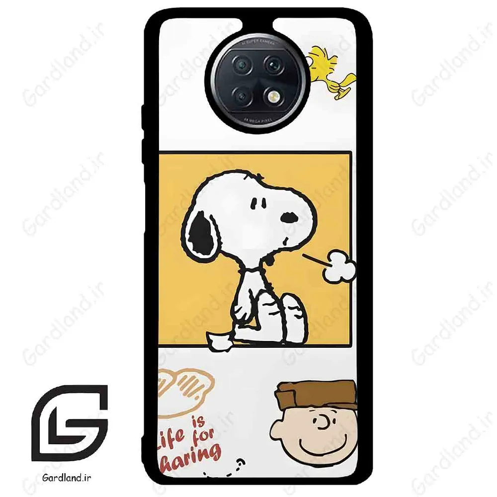 قاب گوشی شیائومی ردمی نوت 9 تی (Redmi Note 9T (Note 9 5g) ) طرح اسنوپی کد 2076