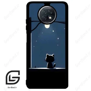 قاب گوشی شیائومی ردمی نوت 9 تی (Redmi Note 9T (Note 9 5g) ) طرح گربه کد 2098