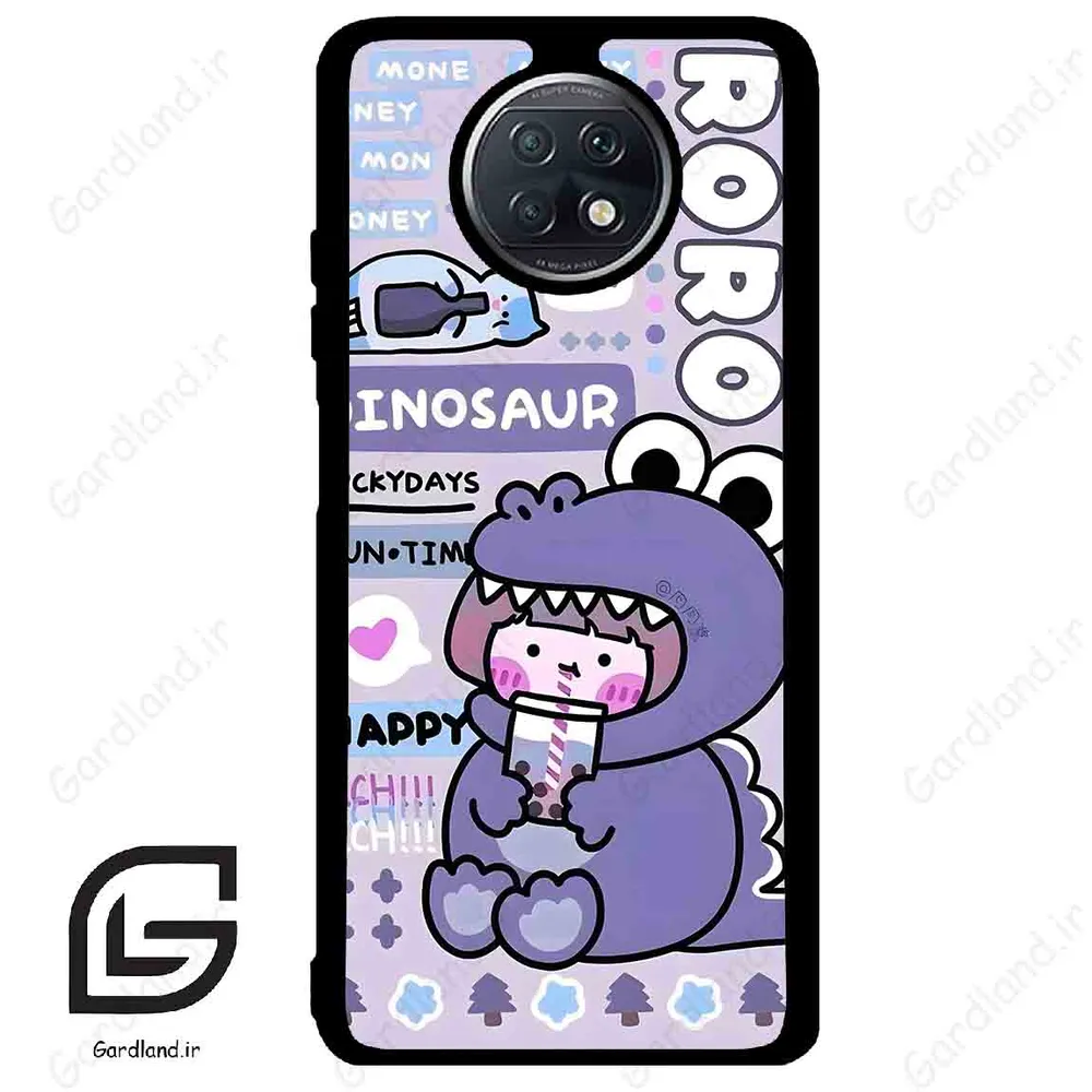 قاب گوشی شیائومی ردمی نوت 9 تی (Redmi Note 9T (Note 9 5g) ) طرح دایناسور کد 2155