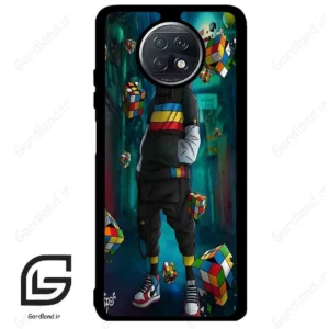 قاب گوشی شیائومی ردمی نوت 9 تی (Redmi Note 9T (Note 9 5g) ) طرح مکعب کد 2229