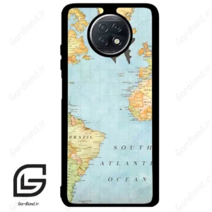 قاب گوشی شیائومی ردمی نوت 9 تی (Redmi Note 9T (Note 9 5g) ) طرح نقشه کد 2243