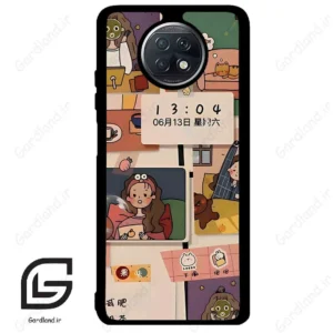 قاب گوشی شیائومی ردمی نوت 9 تی (Redmi Note 9T (Note 9 5g) ) طرح دخترانه کد 2254