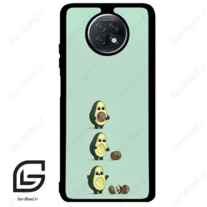 قاب گوشی شیائومی ردمی نوت 9 تی (Redmi Note 9T (Note 9 5g) ) طرح اووکادو کد 2258
