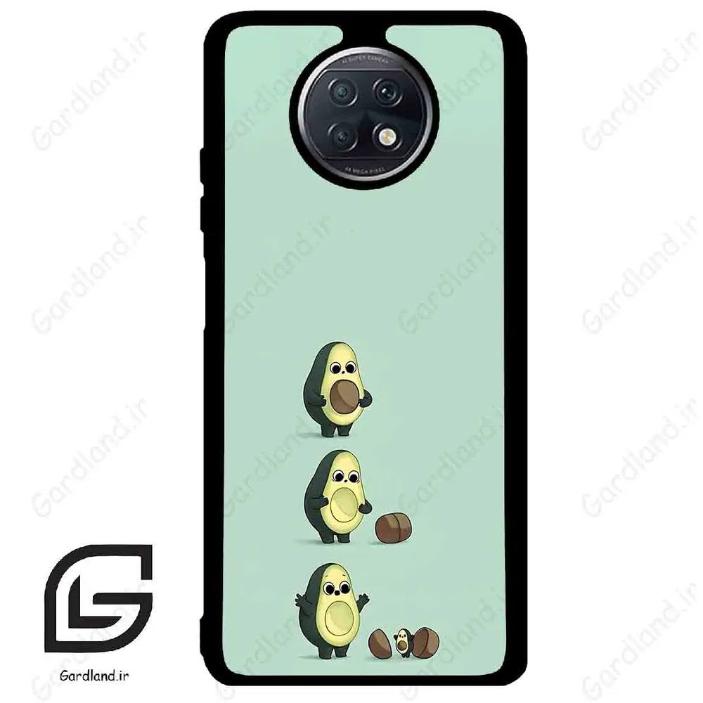 قاب گوشی شیائومی ردمی نوت 9 تی (Redmi Note 9T (Note 9 5g) ) طرح اووکادو کد 2258