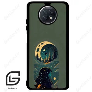 قاب گوشی شیائومی ردمی نوت 9 تی (Redmi Note 9T (Note 9 5g) ) طرح ماه کد 2267