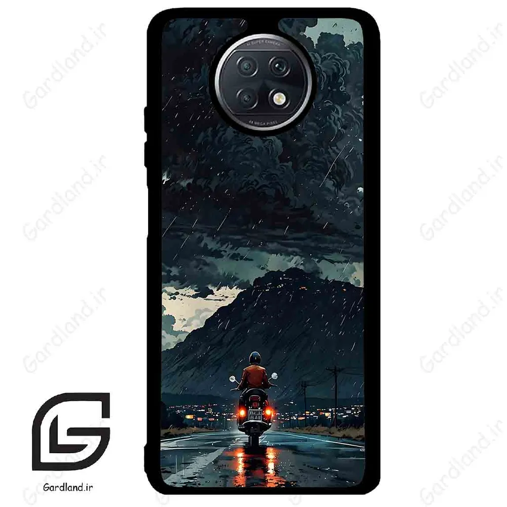 قاب گوشی شیائومی ردمی نوت 9 تی (Redmi Note 9T (Note 9 5g) ) طرح موتورسوار کد 2342