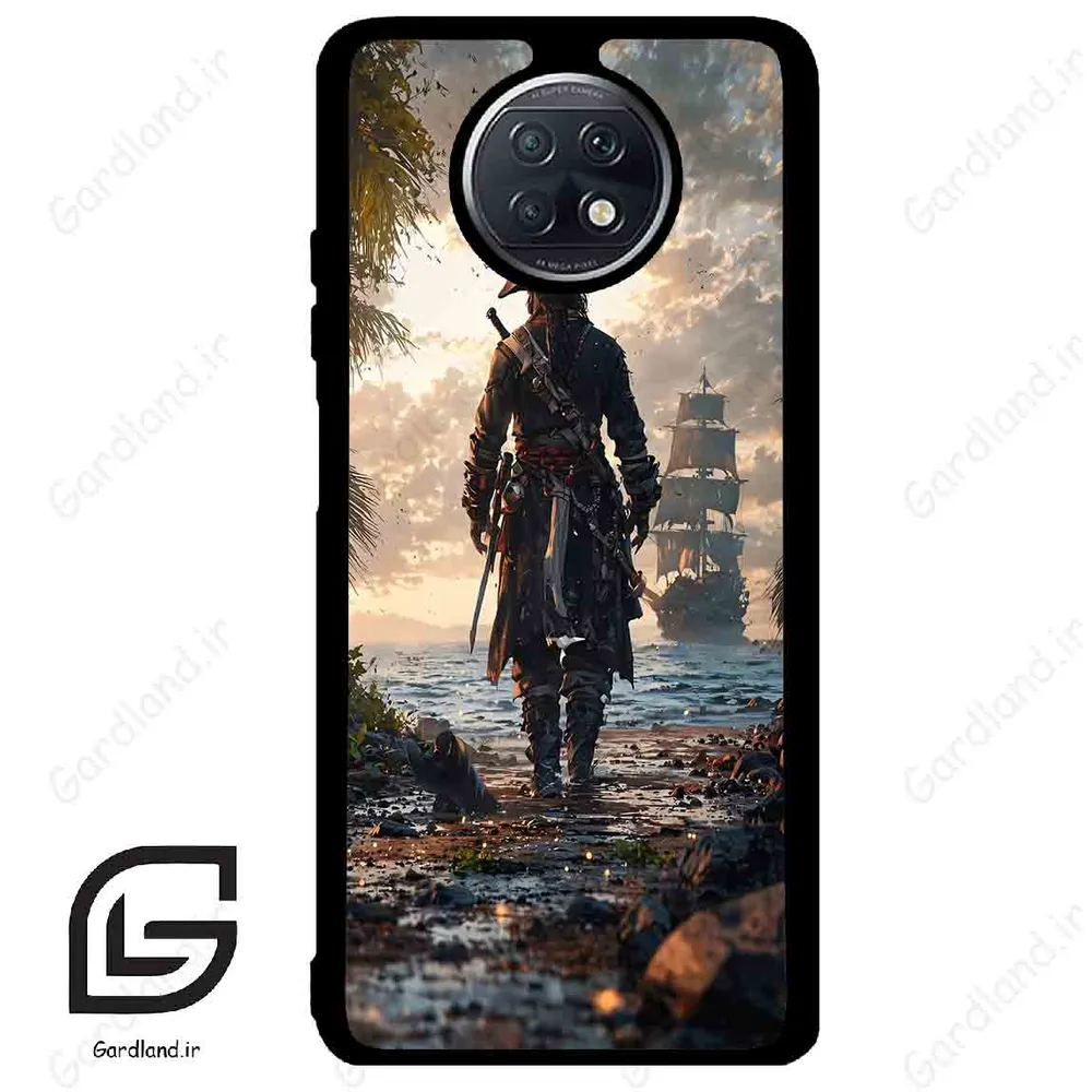 قاب گوشی شیائومی ردمی نوت 9 تی (Redmi Note 9T (Note 9 5g) ) طرح سامورایی کد 2384