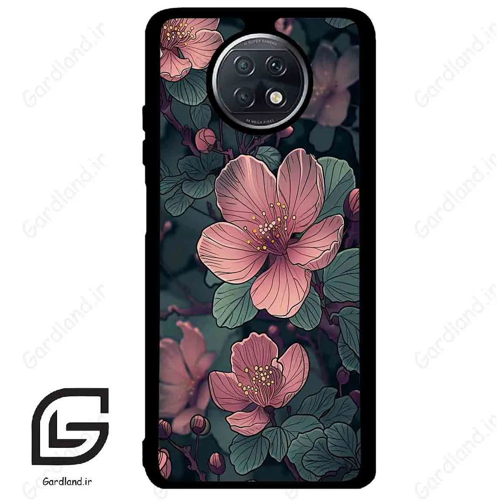 قاب گوشی شیائومی ردمی نوت 9 تی (Redmi Note 9T (Note 9 5g) ) طرح گل کد 2390