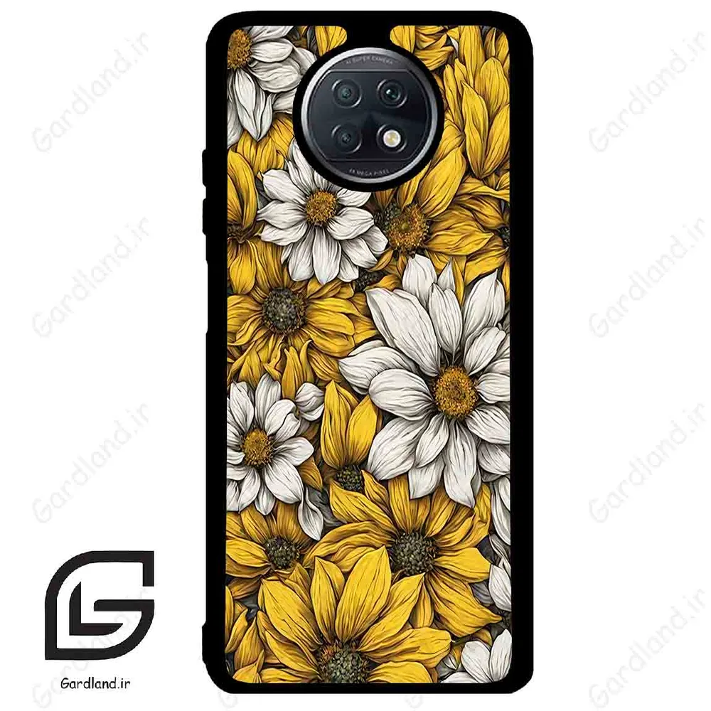 قاب گوشی شیائومی ردمی نوت 9 تی (Redmi Note 9T (Note 9 5g) ) طرح گل کد 2402