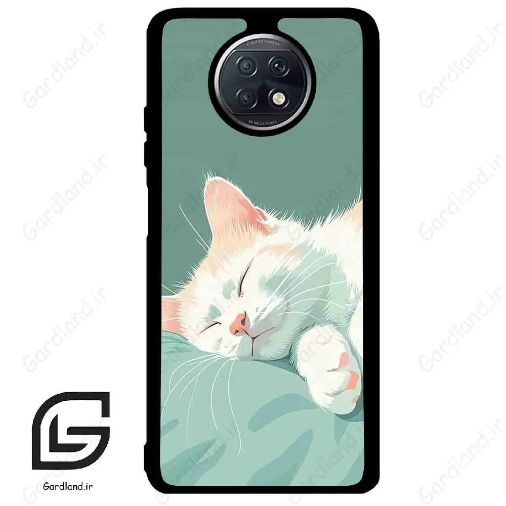 قاب گوشی شیائومی ردمی نوت 9 تی (Redmi Note 9T (Note 9 5g) ) طرح گربه کد 2403