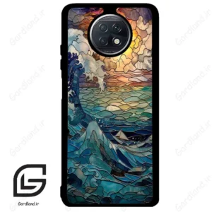 قاب گوشی شیائومی ردمی نوت 9 تی (Redmi Note 9T (Note 9 5g) ) طرح موج کد 2413