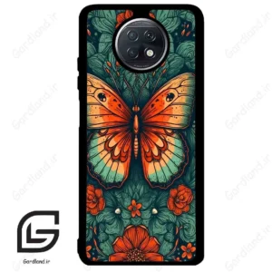 قاب گوشی شیائومی ردمی نوت 9 تی (Redmi Note 9T (Note 9 5g) ) طرح پروانه کد 2421
