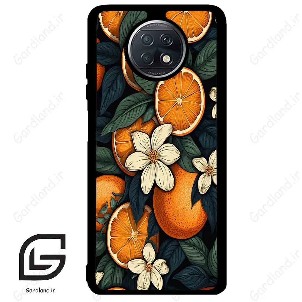 قاب گوشی شیائومی ردمی نوت 9 تی (Redmi Note 9T (Note 9 5g) ) طرح پرتقالی کد 2423