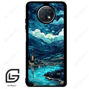 قاب گوشی شیائومی ردمی نوت 9 تی (Redmi Note 9T (Note 9 5g) ) طرح شب کد 2425