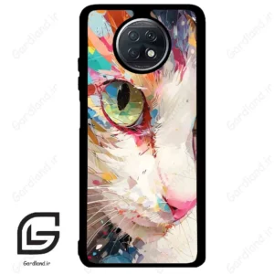 قاب گوشی شیائومی ردمی نوت 9 تی (Redmi Note 9T (Note 9 5g) ) طرح گربه کد 2437
