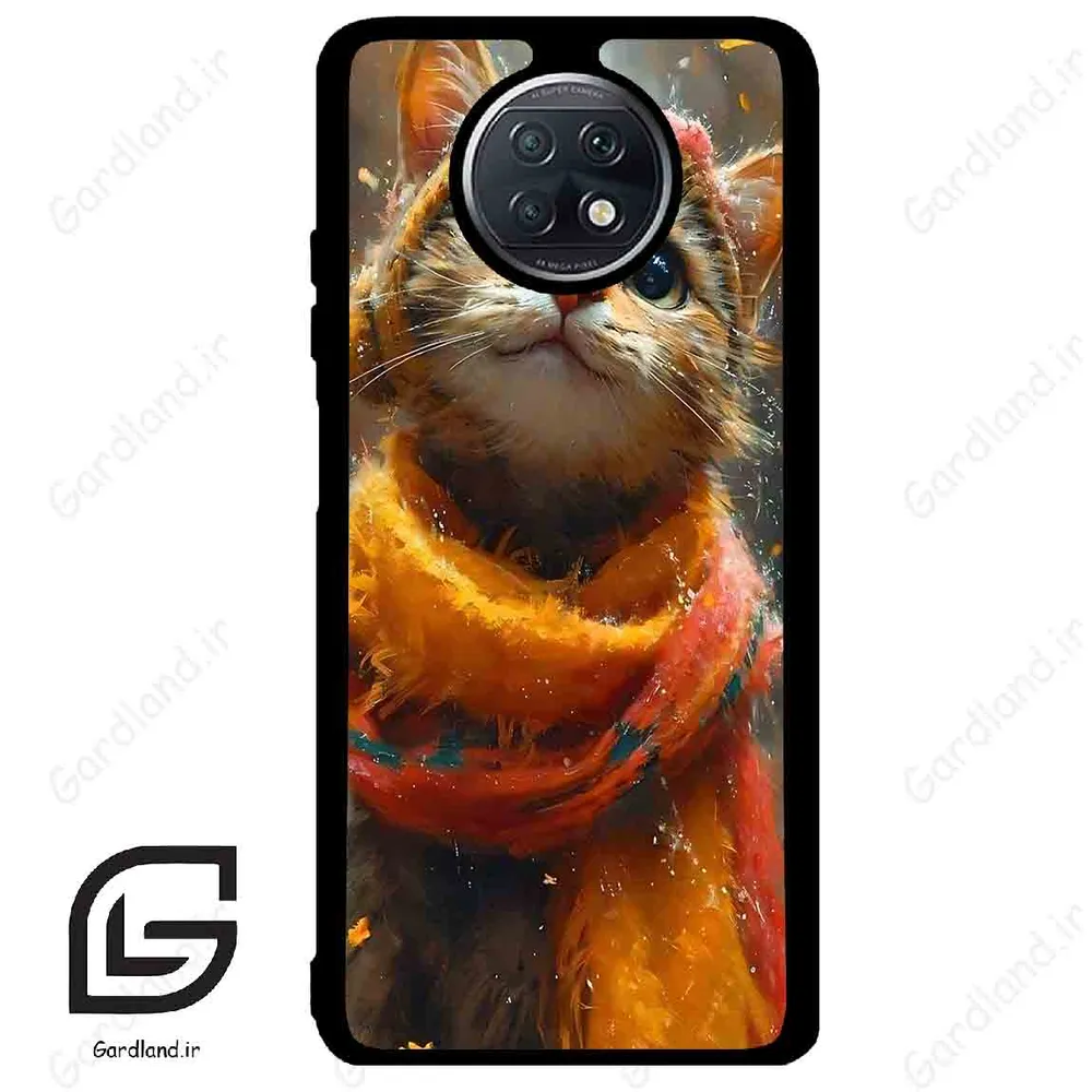 قاب گوشی شیائومی ردمی نوت 9 تی (Redmi Note 9T (Note 9 5g) ) طرح گربه کد 2440