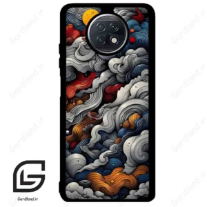 قاب گوشی شیائومی ردمی نوت 9 تی (Redmi Note 9T (Note 9 5g) ) طرح ابرنگی کد 2448