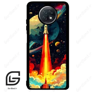 قاب گوشی شیائومی ردمی نوت 9 تی (Redmi Note 9T (Note 9 5g) ) طرح موشک کد 2463