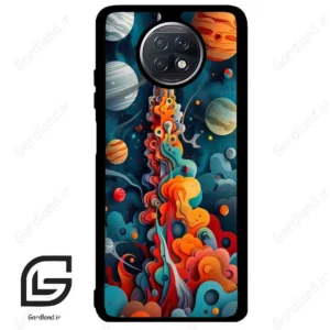قاب گوشی شیائومی ردمی نوت 9 تی (Redmi Note 9T (Note 9 5g) ) طرح موشک کد 2470