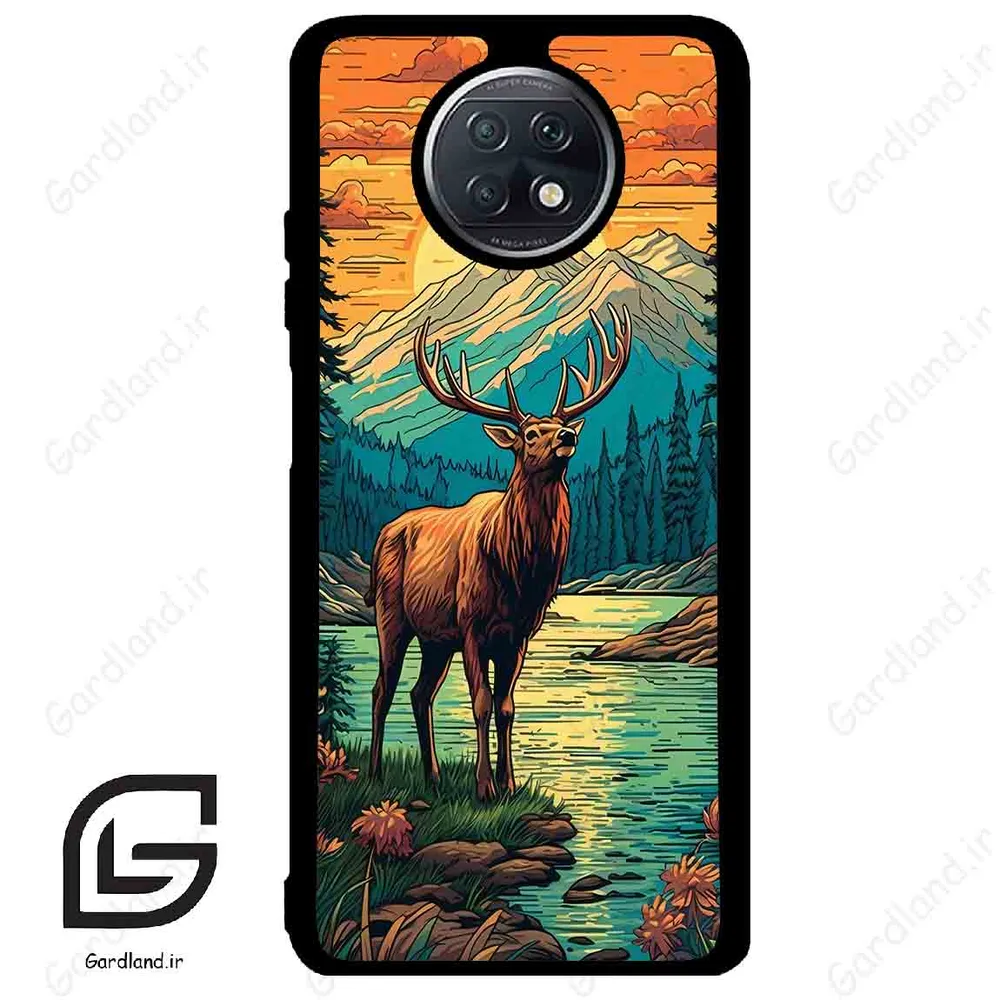 قاب گوشی شیائومی ردمی نوت 9 تی (Redmi Note 9T (Note 9 5g) ) طرح گوزن کد 2471