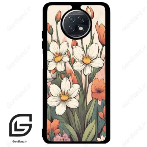 قاب گوشی شیائومی ردمی نوت 9 تی (Redmi Note 9T (Note 9 5g) ) طرح گل کد 2475