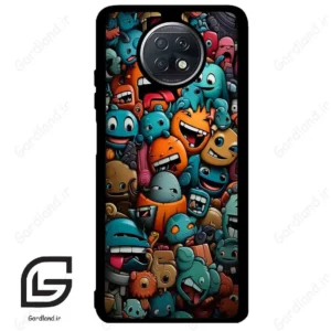 قاب گوشی شیائومی ردمی نوت 9 تی (Redmi Note 9T (Note 9 5g) ) طرح استیکر کد 2478