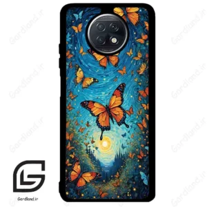 قاب گوشی شیائومی ردمی نوت 9 تی (Redmi Note 9T (Note 9 5g) ) طرح پروانه کد 2479