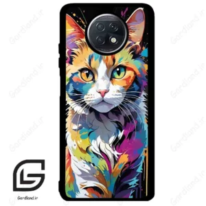 قاب گوشی شیائومی ردمی نوت 9 تی (Redmi Note 9T (Note 9 5g) ) طرح گربه کد 2483