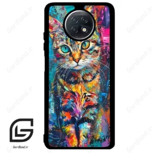 قاب گوشی شیائومی ردمی نوت 9 تی (Redmi Note 9T (Note 9 5g) ) طرح گربه کد 2488