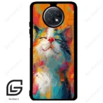 قاب گوشی شیائومی ردمی نوت 9 تی (Redmi Note 9T (Note 9 5g) ) طرح گربه کد 2489