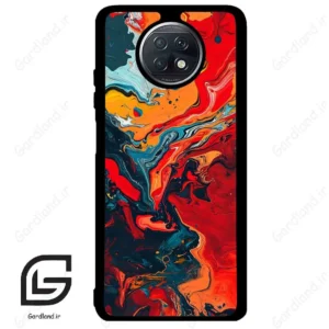 قاب گوشی شیائومی ردمی نوت 9 تی (Redmi Note 9T (Note 9 5g) ) طرح ابرنگی کد 2490