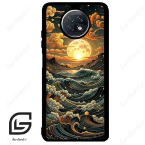 قاب گوشی شیائومی ردمی نوت 9 تی (Redmi Note 9T (Note 9 5g) ) طرح غروب کد 2505