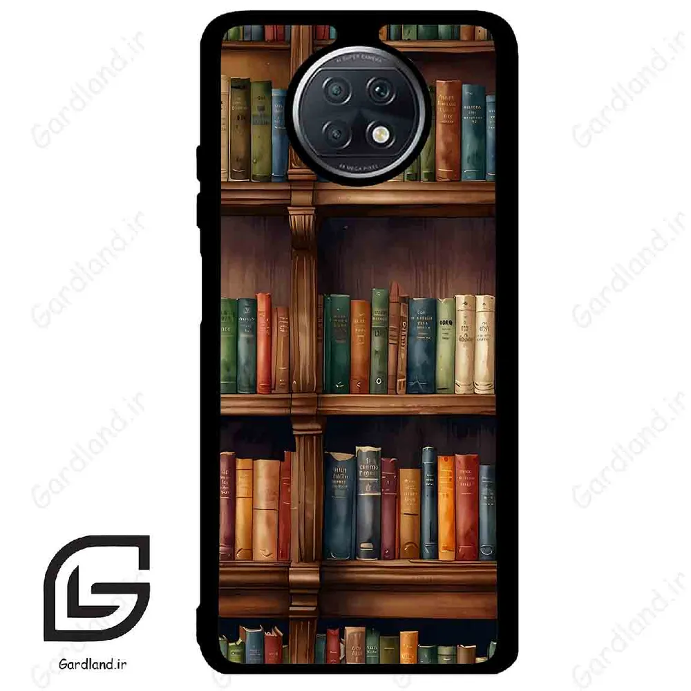 قاب گوشی شیائومی ردمی نوت 9 تی (Redmi Note 9T (Note 9 5g) ) طرح کتابخانه کد 2527