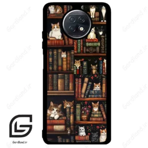 قاب گوشی شیائومی ردمی نوت 9 تی (Redmi Note 9T (Note 9 5g) ) طرح کتابخانه کد 2532