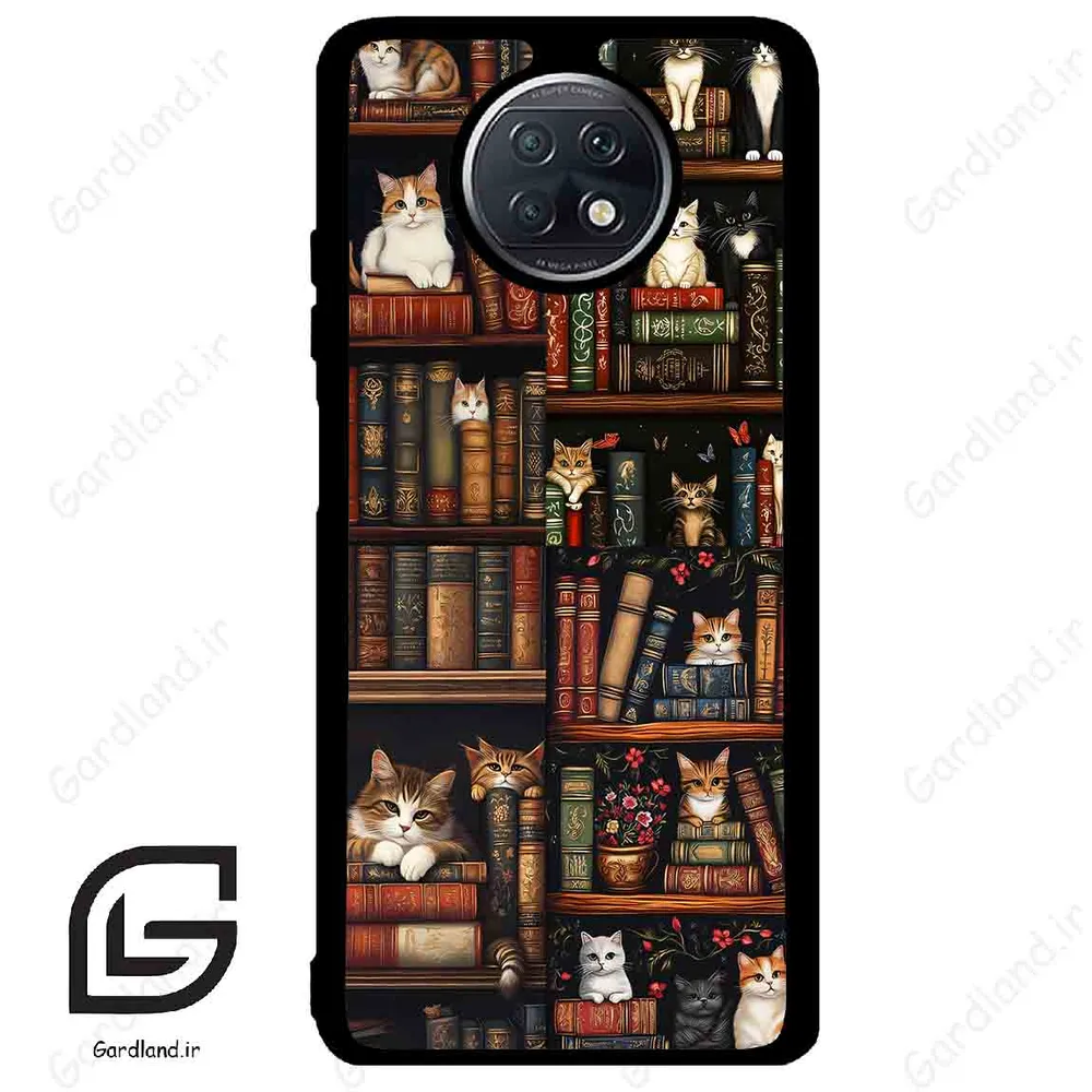 قاب گوشی شیائومی ردمی نوت 9 تی (Redmi Note 9T (Note 9 5g) ) طرح کتابخانه کد 2532