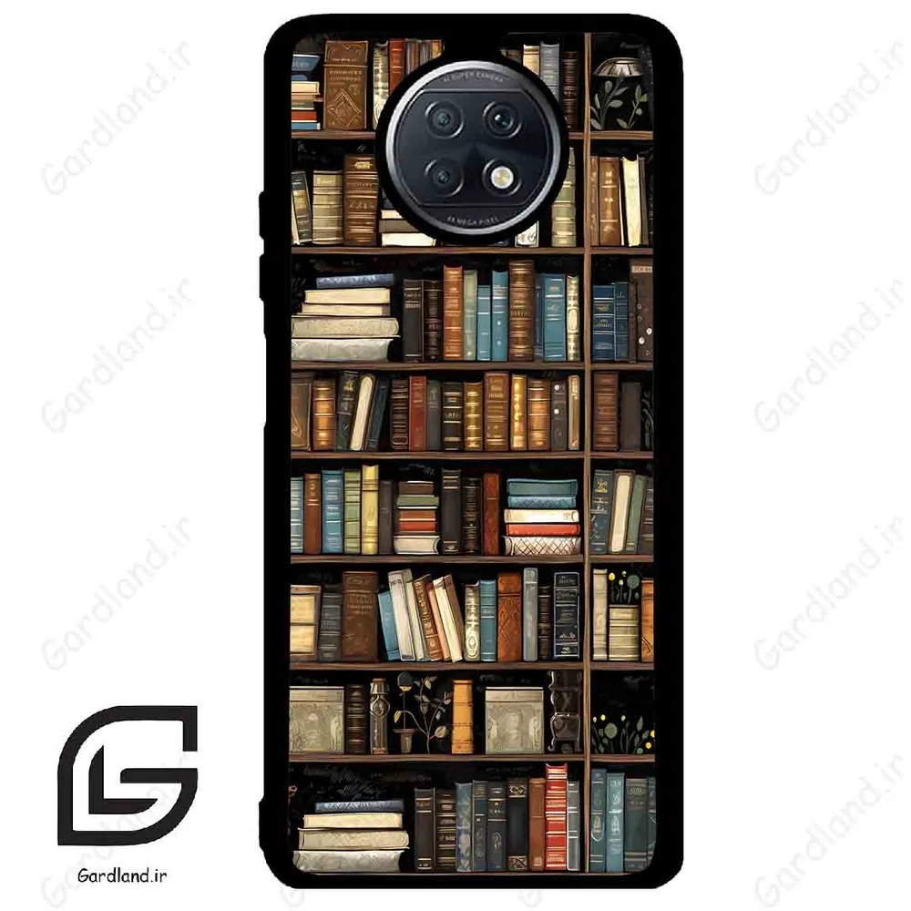قاب گوشی شیائومی ردمی نوت 9 تی (Redmi Note 9T (Note 9 5g) ) طرح کتابخانه کد 2533