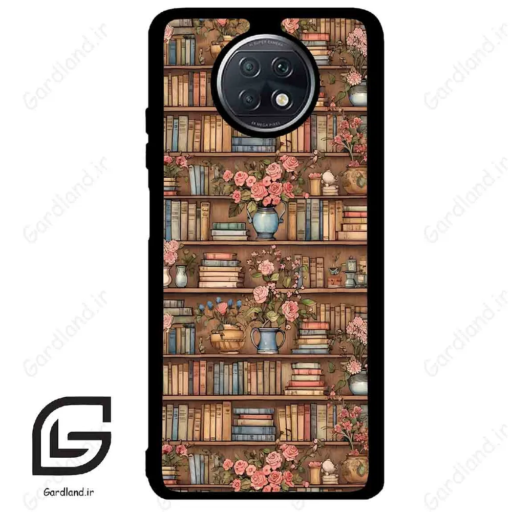 قاب گوشی شیائومی ردمی نوت 9 تی (Redmi Note 9T (Note 9 5g) ) طرح کتابخانه کد 2535