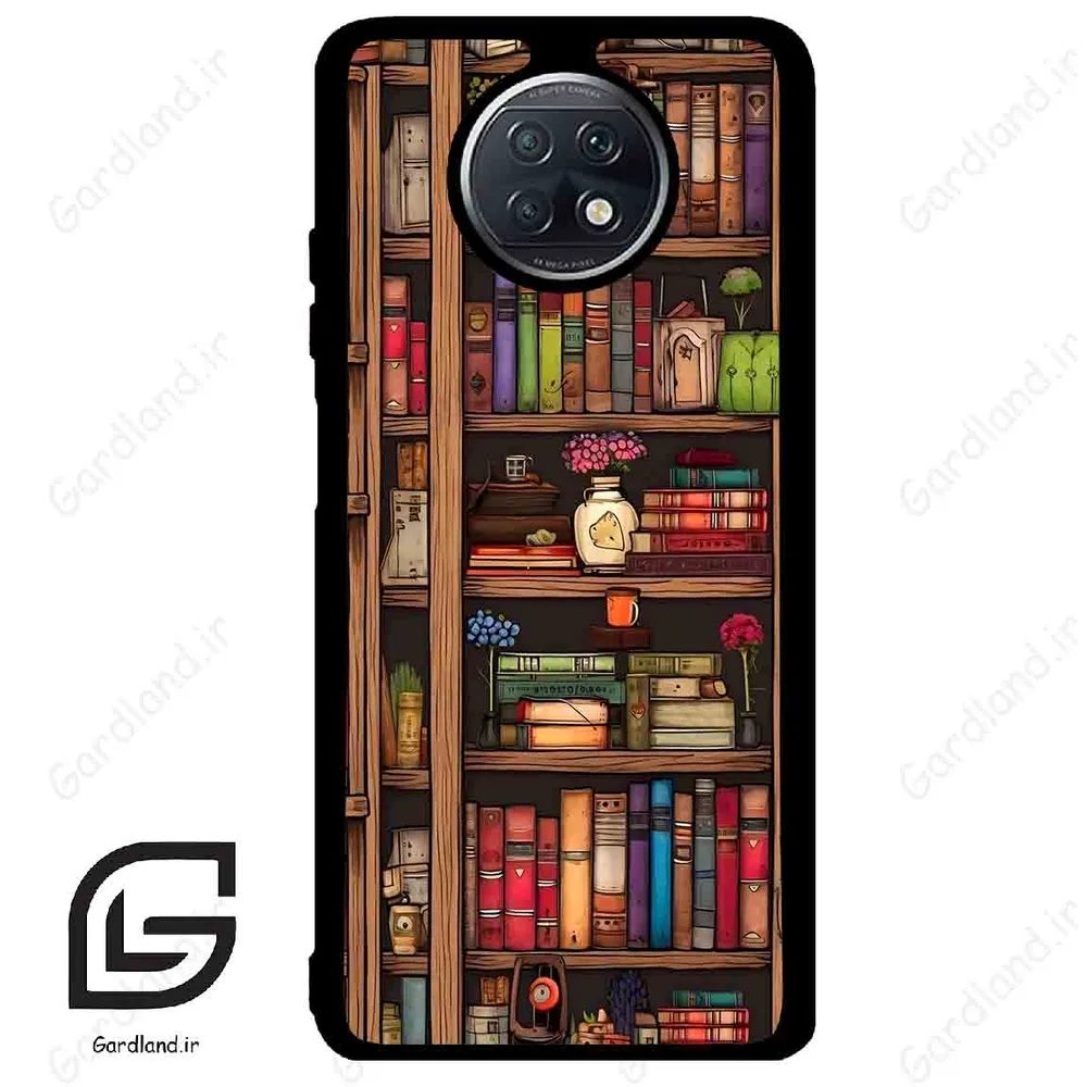 قاب گوشی شیائومی ردمی نوت 9 تی (Redmi Note 9T (Note 9 5g) ) طرح کتابخانه کد 2537