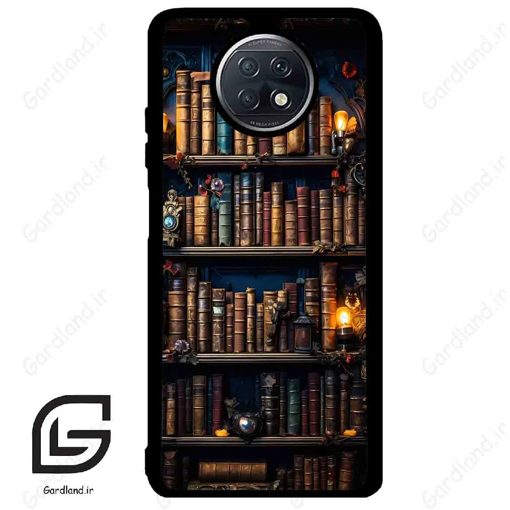 قاب گوشی شیائومی ردمی نوت 9 تی (Redmi Note 9T (Note 9 5g) ) طرح کتابخانه کد 2541